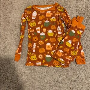 Little Sleepies Pumpkin Spice LS 5/6